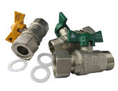 Water Heater T/H Ball Valve Kit (20mm)